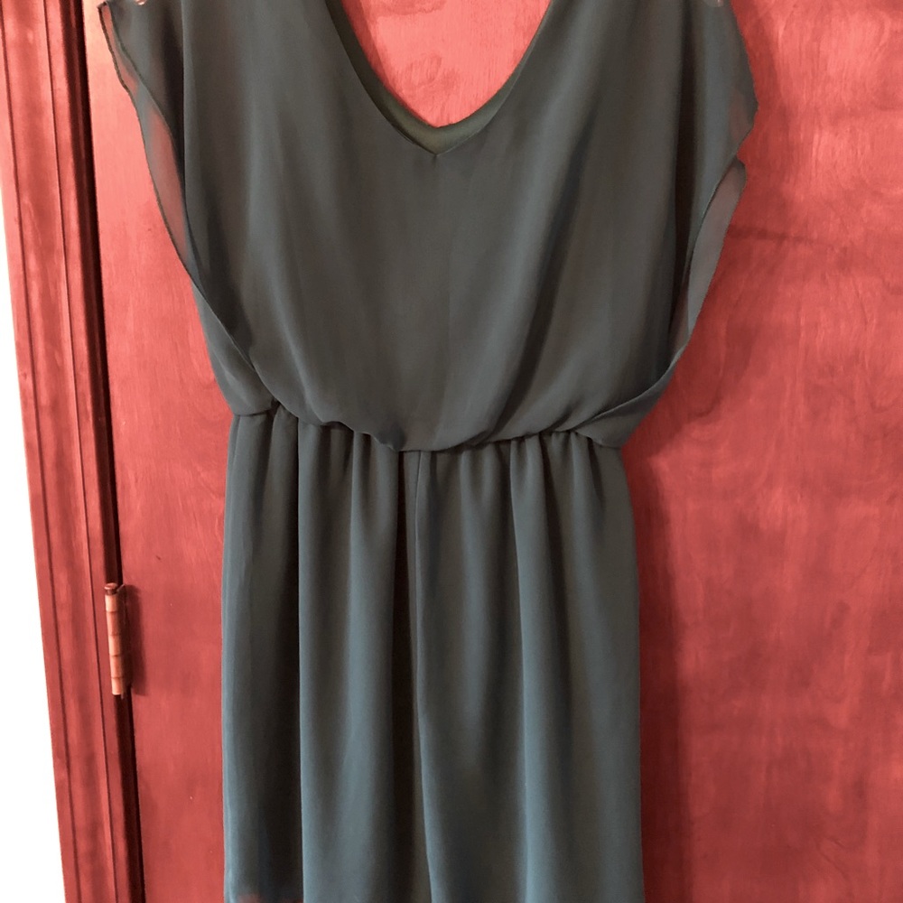 Teal dress